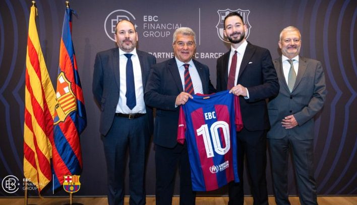 FC Barcelona dan EBC Financial Group bekerja sama dalam pertukaran mata uang asing – Fintechnesia.com